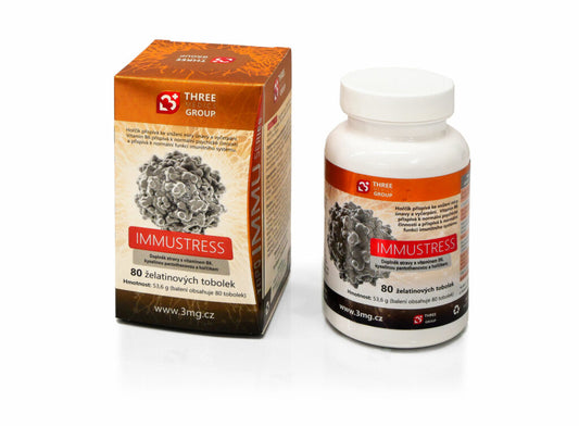IMMUSTRESS 80 gelatin capsules