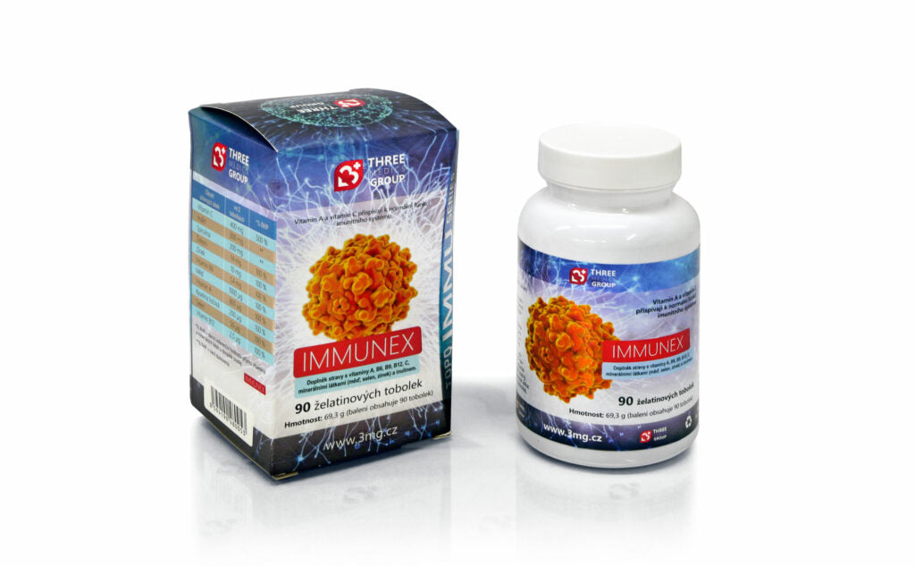 IMMUNEX 90 gelatin capsules