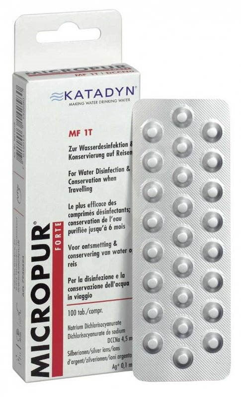 Micropur Forte MF 1T, 100 tablets