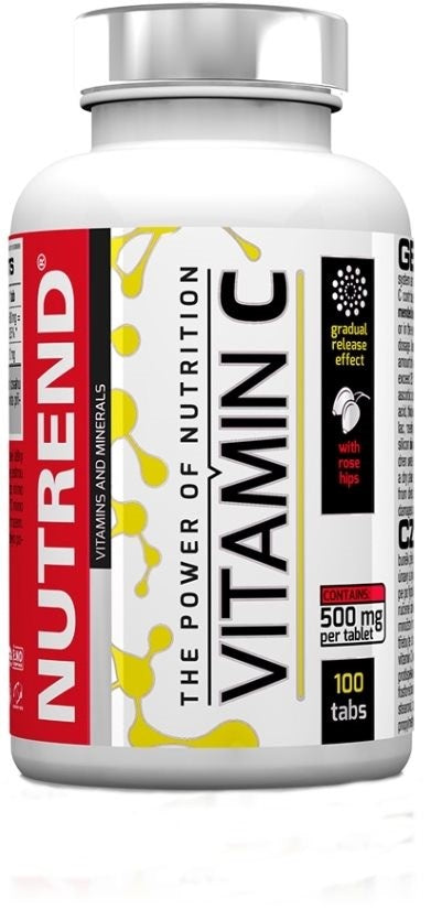 Nutrend Vitamin C with rosehips, 100 tablets