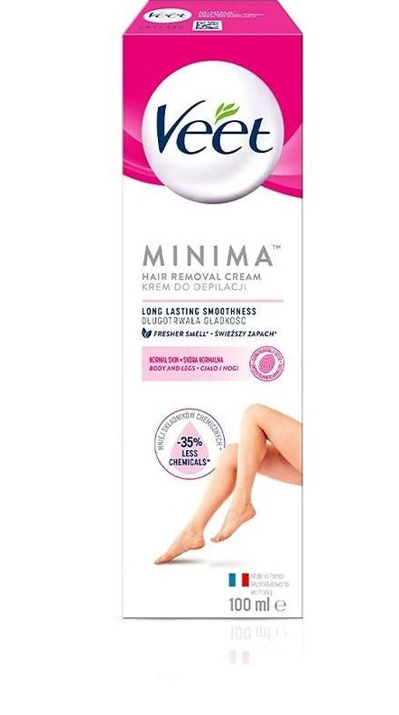 Veet MINIMA depilatory cream for normal skin, 100 ml