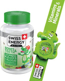 Swiss Energy Bones & Teeth gelatin 60pcs + GIFT Watch