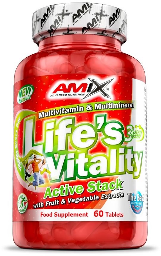 Amix Nutrition Life's Vitality Active Stack, 60 tablets