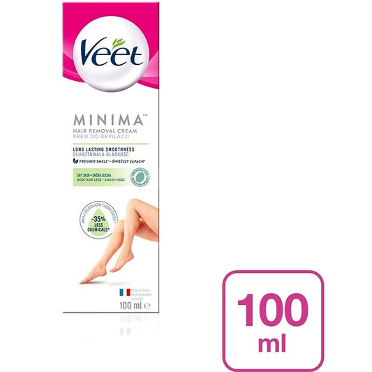 Veet MINIMA depilatory cream for dry skin, 100 ml