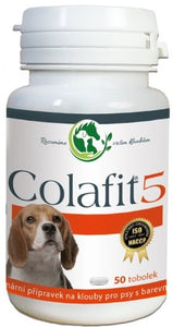 Colafit 5 pure collagen for dogs, 50 capsules
