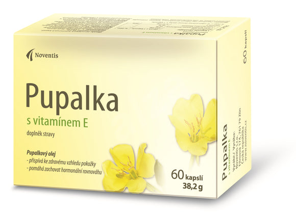 Pupalka Evening primrose with vitamin E 60 capsules