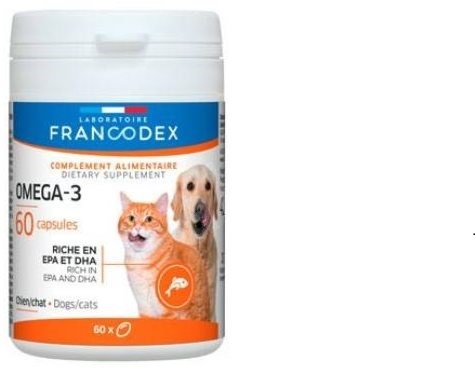 Francodex Omega 3 Capsules dog & cat 60 tablets
