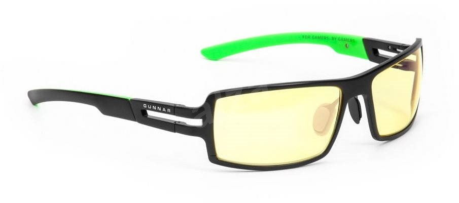 GUNNAR Gaming Collection RPG Designed by Razer, Onyx/Yellow computer office gaming glasses