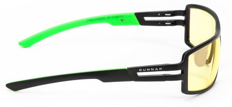 GUNNAR Gaming Collection RPG Designed by Razer, Onyx/Yellow computer office gaming glasses