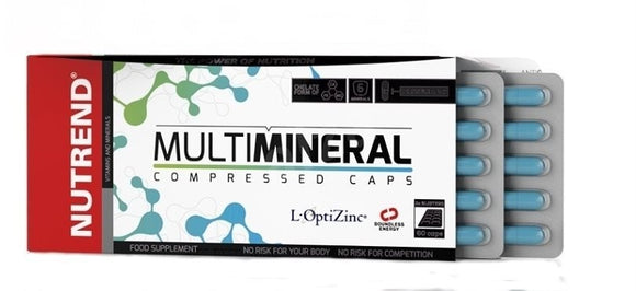 Nutrend Multimineral Compressed Caps, 60 capsules