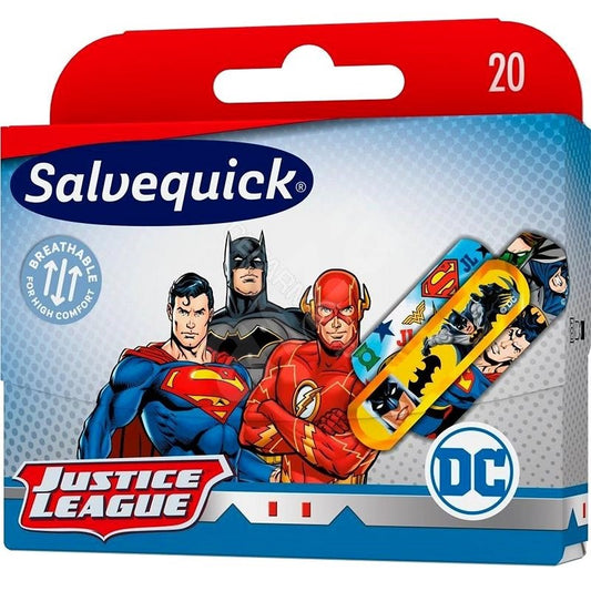 SALVEQUICK Justice League 20 pcs band aids