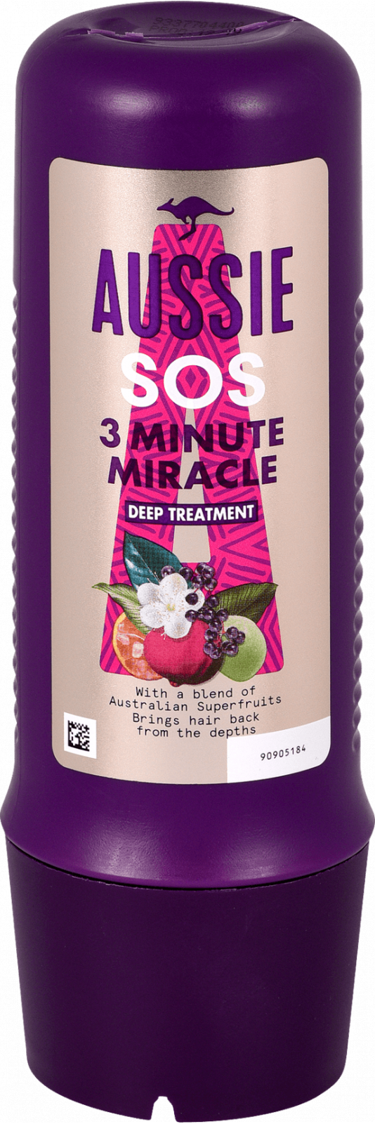 Aussie SOS Deep Repair 3 Minute Miracle Deep Treatment hair mask, 225 ml