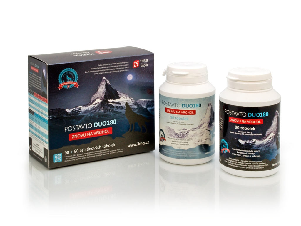 POSTAVTO DUO180, 180 gelatin capsules