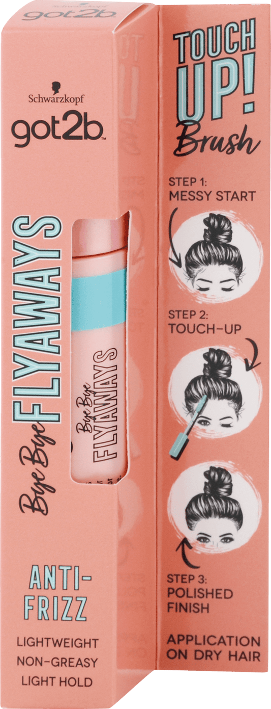 Schwarzkopf got2b Bye Bye Flyaways Anti- Frizz Touch up brush, 16 ml