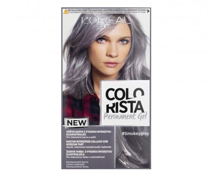 L´Oréal Paris Colorista Smokeygrey permanent hair coloring gel