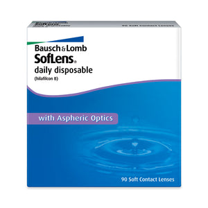Bausch and Lomb SofLens Daily 90 Disposable contact lenses