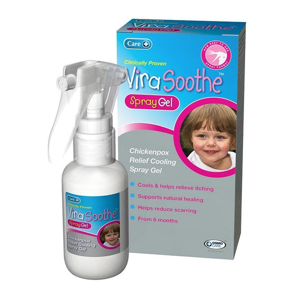 ViraSoothe Spray Gel Chickenpox Cooling Gel 60 ml - mydrxm.com