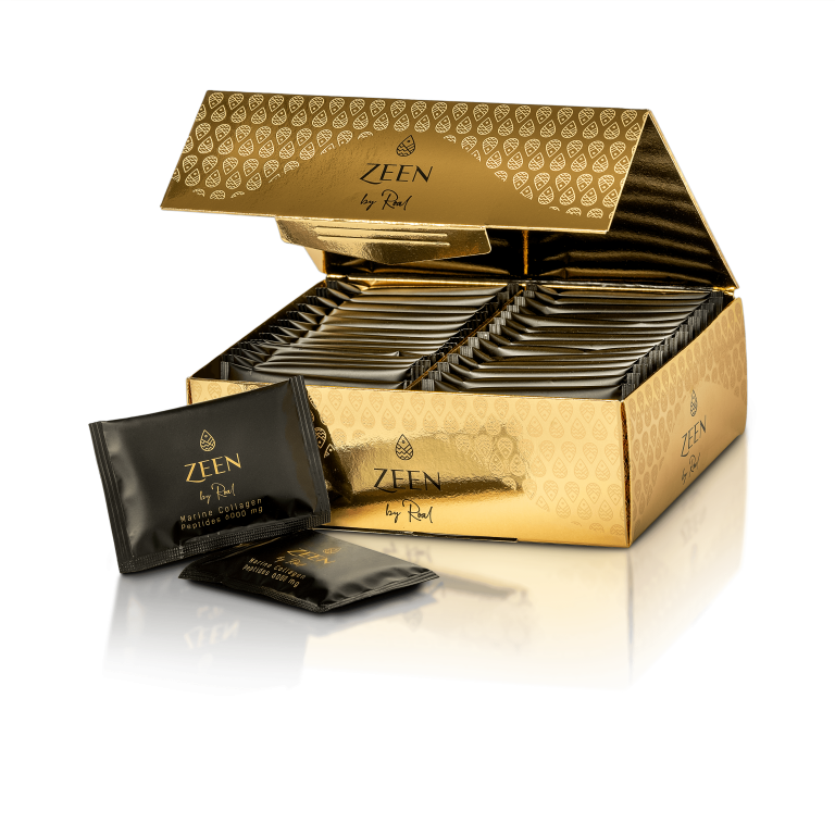 ZEEN by Roal 100% pure French sea collagen with lemon flavor, 216 g