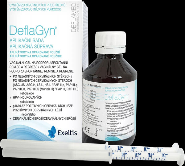 DeflaGyn Application Kit Vaginal Gel 150 ml + 2 Applicators – My Dr. XM