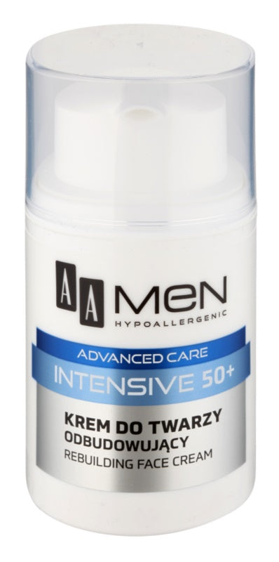 AA Cosmetics Men Intensive 50+ Rebuilding Face Cream 50ml