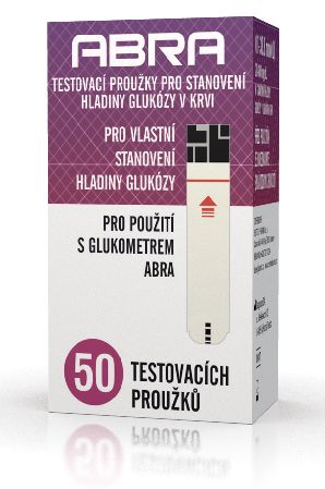 ABRA blood glucose test strips 50 pcs - mydrxm.com