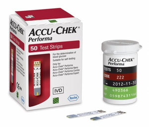 Accu-Chek Performa Sugar Test Strips 50 pcs - mydrxm.com