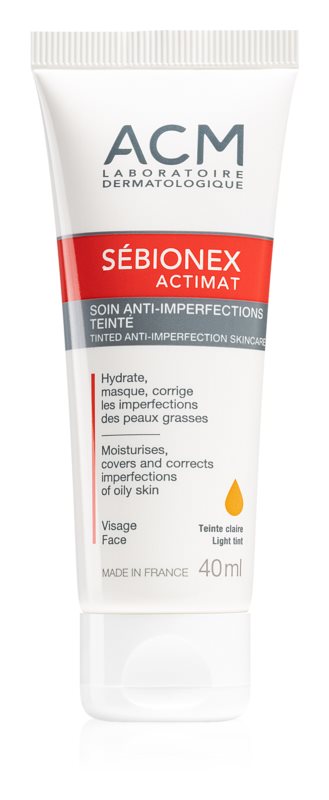 ACM Sebionex Actimat Tinted Anti-Imperfection Skincare 40 ml
