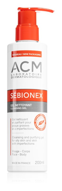 ACM Sebionex cleansing gel for oily and problematic skin 200 ml