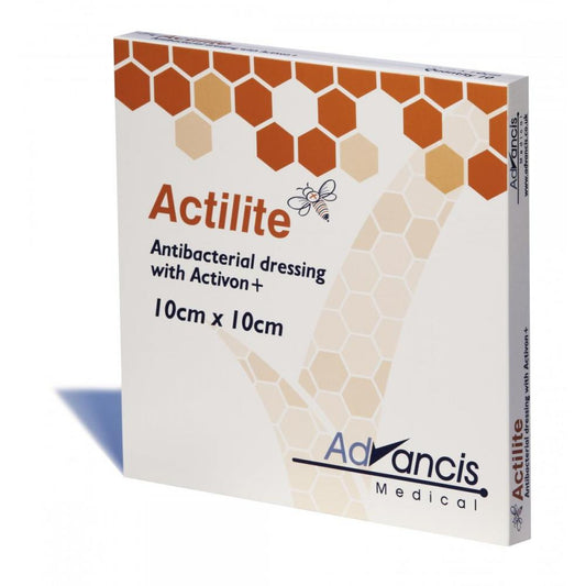 Actilite Antibacterial dressing with Activon 10 x 10 cm