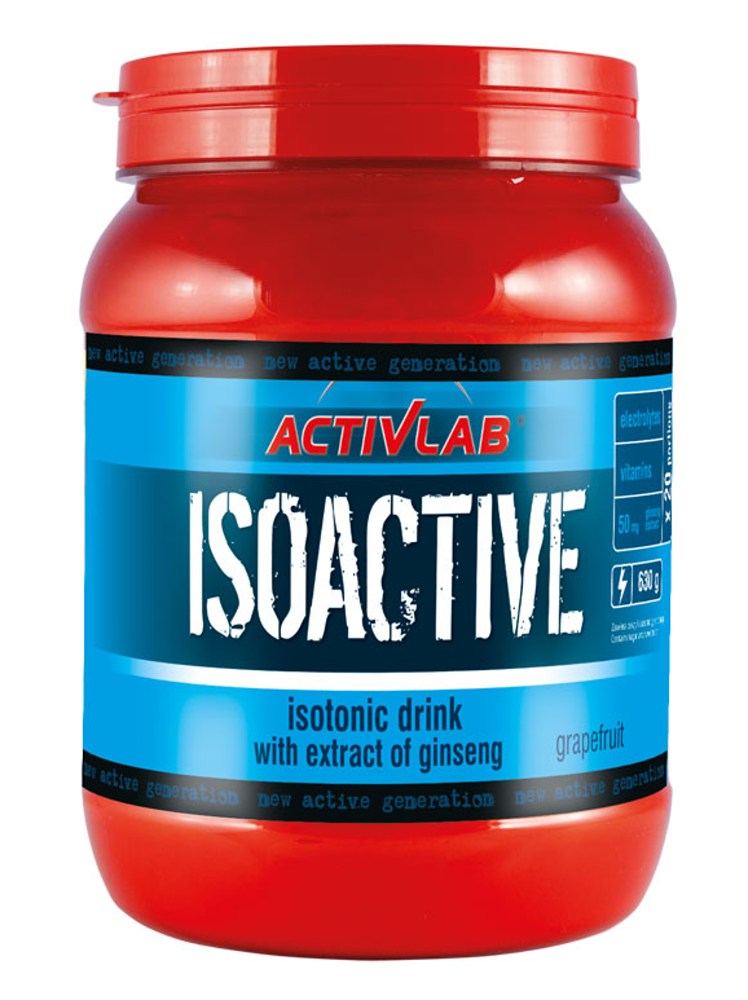Activlab Isoactive ion drink with ginseng grapefruit 630 g - mydrxm.com