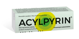 Acylpyrin 500 mg 15 effervescent tablets pain relief - mydrxm.com