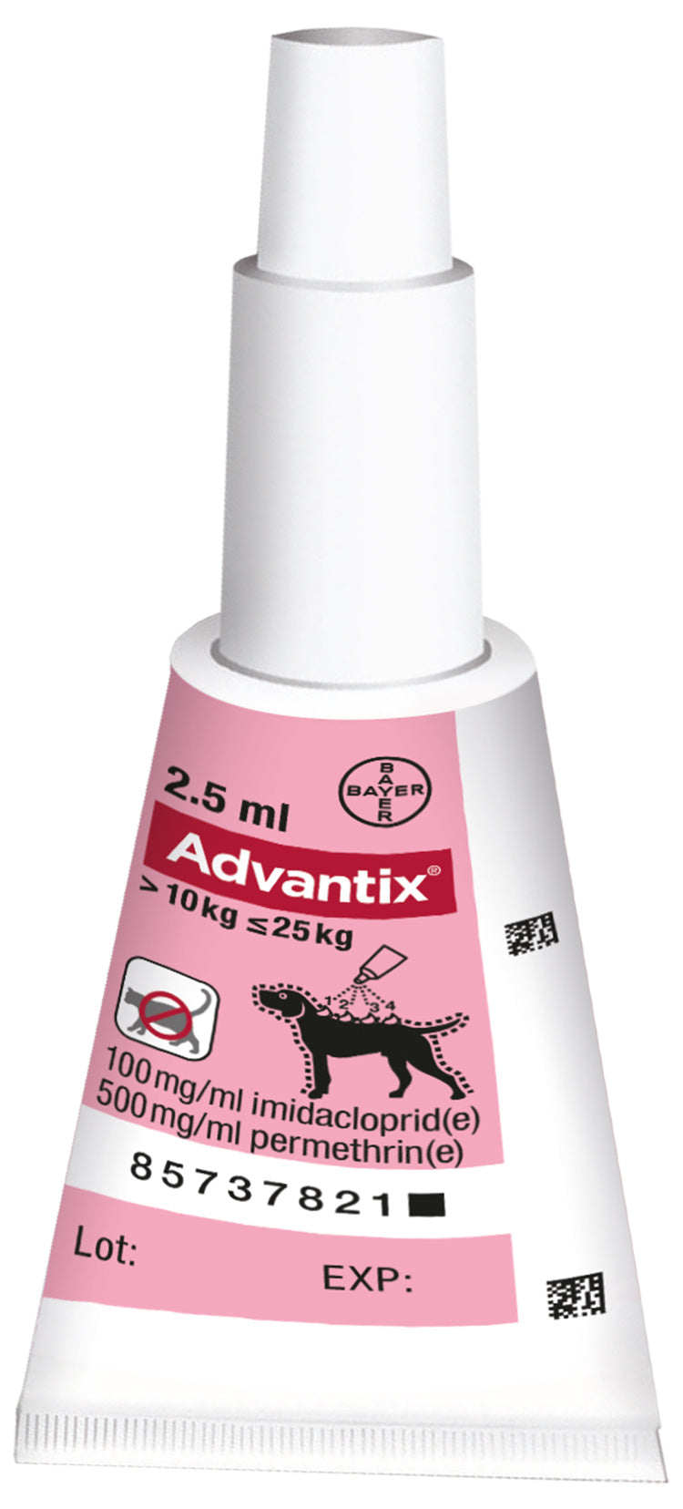 Advantix Spot On Medium 10-25 kg