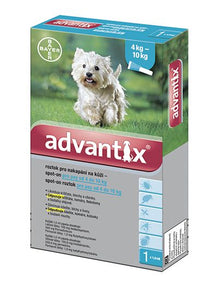 Advantix for dogs 4-10 kg spot-on 1x1 ml - mydrxm.com