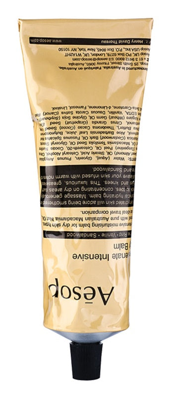 Aēsop Body Rejuvenate Intensive moisturizing body balm for dry
