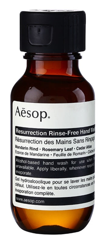 Aēsop Body Resurrection rinse-free hand wash gel 50ml
