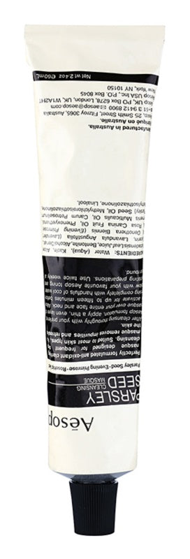 Aesop Skin Parsley Seed deep cleansing face mask 60ml