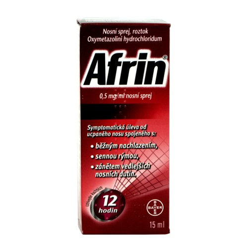 Afrin 0.5 mg / ml nasal spray 15 ml - mydrxm.com