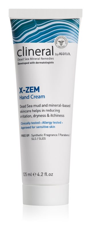 AHAVA Clineral X-ZEM Hand Cream 125 ml