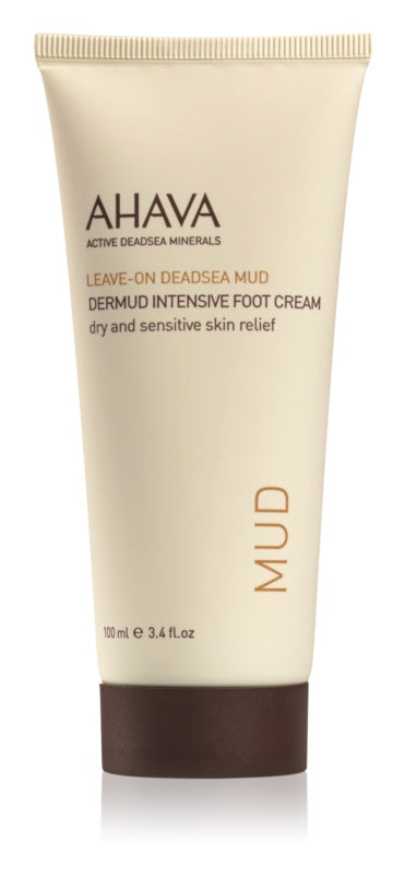 AHAVA Leave-on dead sea mud intensive foot cream 100 ml