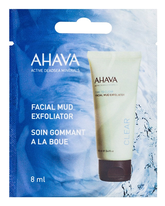 AHAVA Time To Clear Facial Mud Exfoliator 8 ml