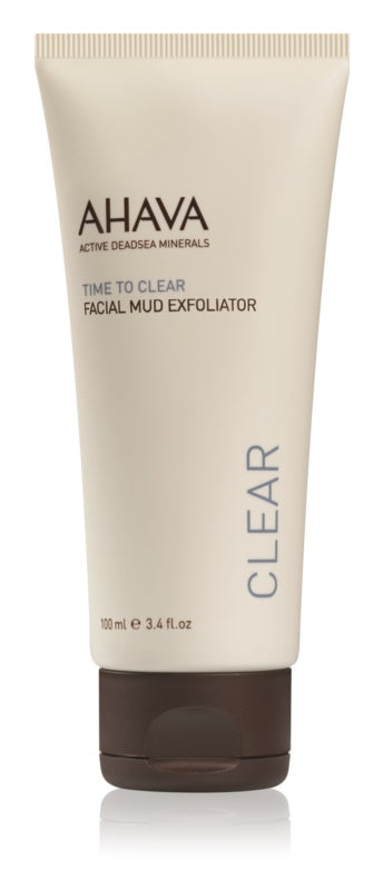 AHAVA Time To Clear Facial Mud Exfoliator 100 ml