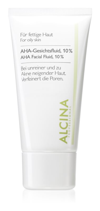 Alcina AHA Facial Fluid, 10%, 50ml