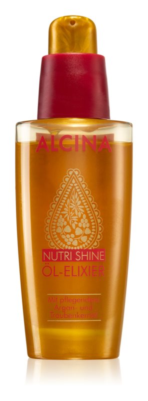 Alcina Nutri Shine oil elixir for shiny and smooth hair 50ml