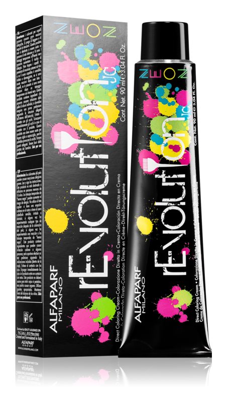 Alfaparf Milano Revolution Neon hair color ATOMIC YELLOW 90 ml