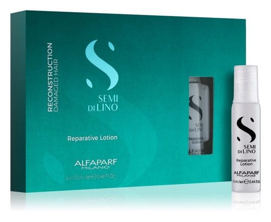 Alfaparf Milano Semi di Lino Reconstruction Reparative Lotion 6x13 ml