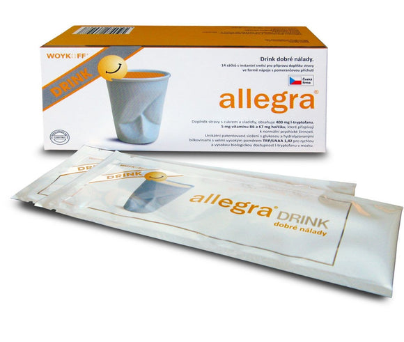 Woykoff allegra DRINK 14 bags stress relief - mydrxm.com