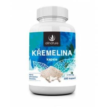 Allnature Diatomaceous earth (Kieselguhr) 200 capsules - mydrxm.com