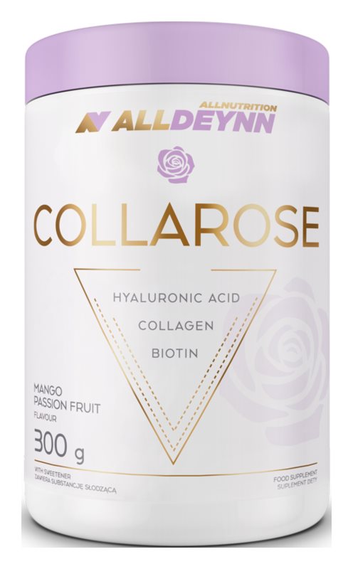 ALLNUTRITION Alldeynn Collarose hydrolyzed collagen Raspberry & Wild Strawberry 300 gr