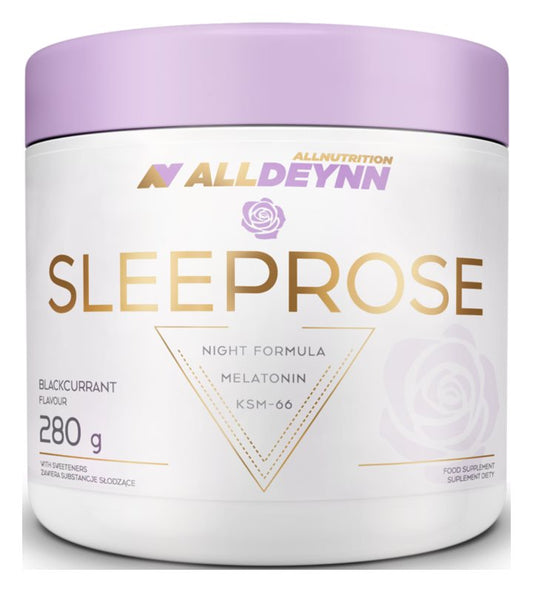 ALLNUTRITION Alldeynn Sleeprose Blackcurrant sleep and regeneration support 280 gr