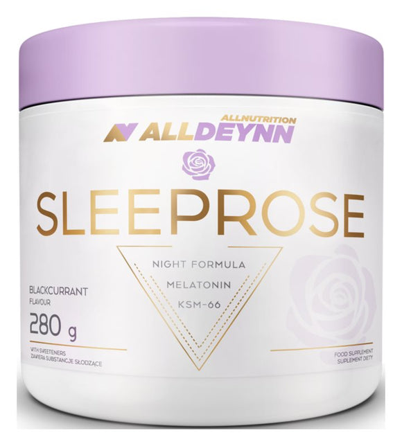 ALLNUTRITION Alldeynn Sleeprose Blackcurrant sleep and regeneration support 280 gr